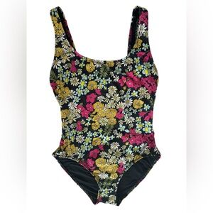 Solid & Striped floral one piece swimsuit